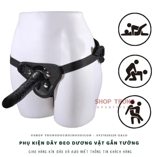 Phụ kiện đai đeo dương vật - có thể gắn mọi dương vật gắn tường