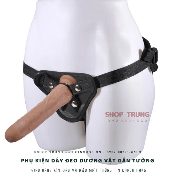 Phụ kiện đai đeo dương vật - có thể gắn mọi dương vật gắn tường