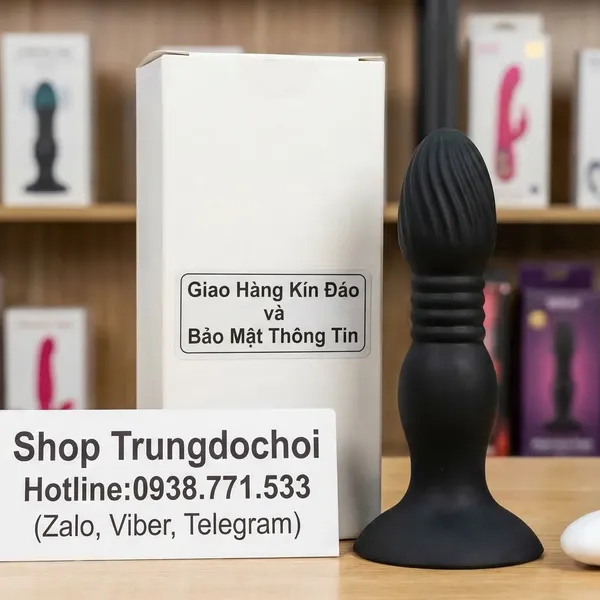 Plug Rung Thụt GS463 Máy Massage Tuyến Tiền Liệt Điều Khiển App Bluetooth