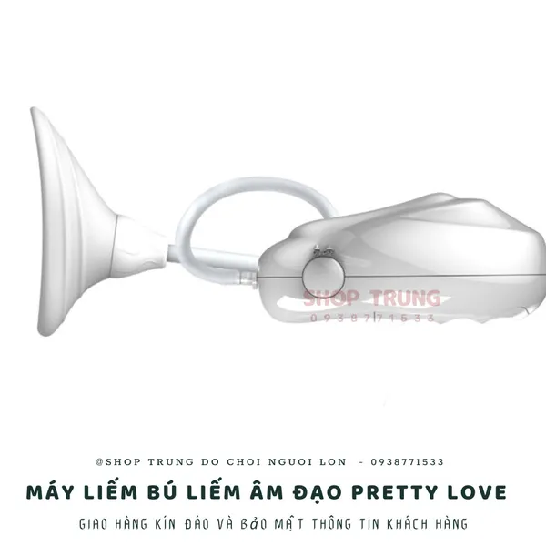 Máy liếm bú liếm âm đạo Pretty Love Suction Massage
