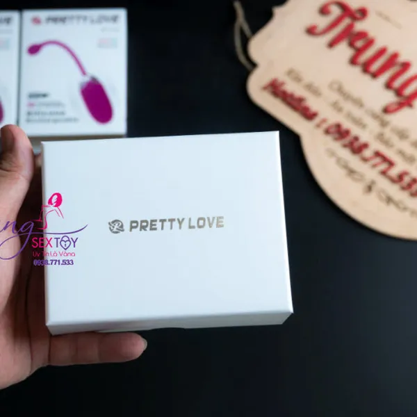 Trứng Rung Tình Yêu Chính Hãng Prettylove Brook Cực Mềm Mịn