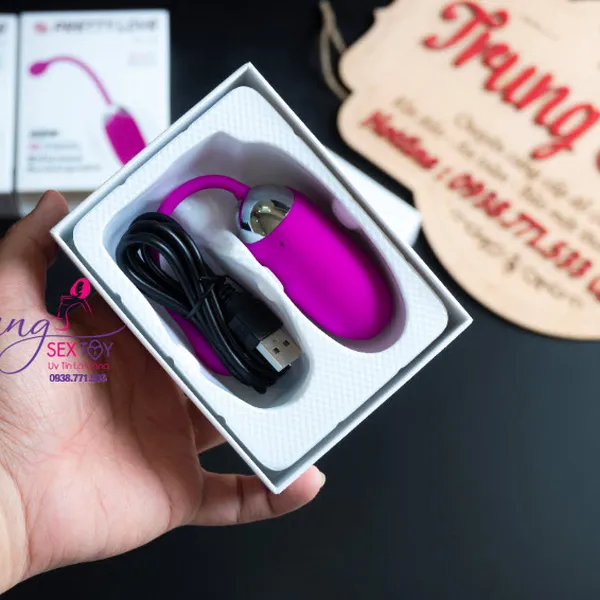 Trứng Rung Tình Yêu Chính Hãng Prettylove Brook Cực Mềm Mịn