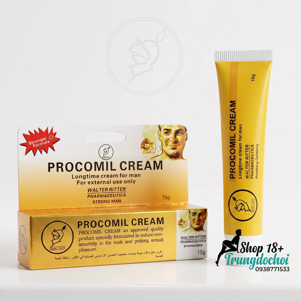 Kem Bôi Procomil Cream (Đức) — Hỗ Trợ Kéo Dài Thời Gian 15g