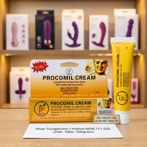 Kem Bôi Procomil Cream (Đức) — Hỗ Trợ Kéo Dài Thời Gian 15g