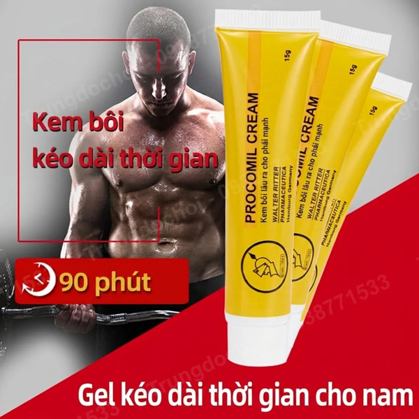 Kem Bôi Procomil Cream (Đức) — Hỗ Trợ Kéo Dài Thời Gian 15g