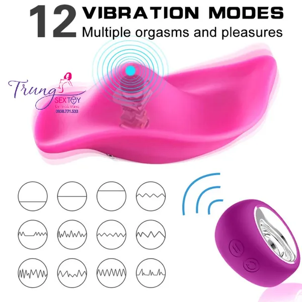 Quần chip có rung hình mu rùa có rung kích thích “cô bé” cực phê