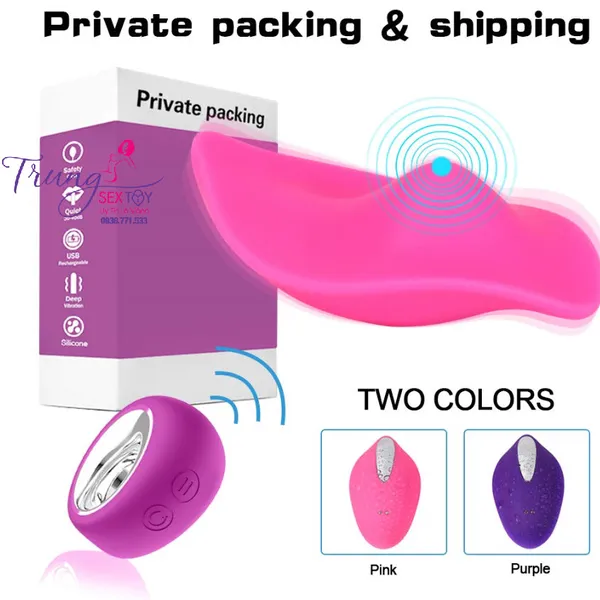 Quần chip có rung hình mu rùa có rung kích thích “cô bé” cực phê