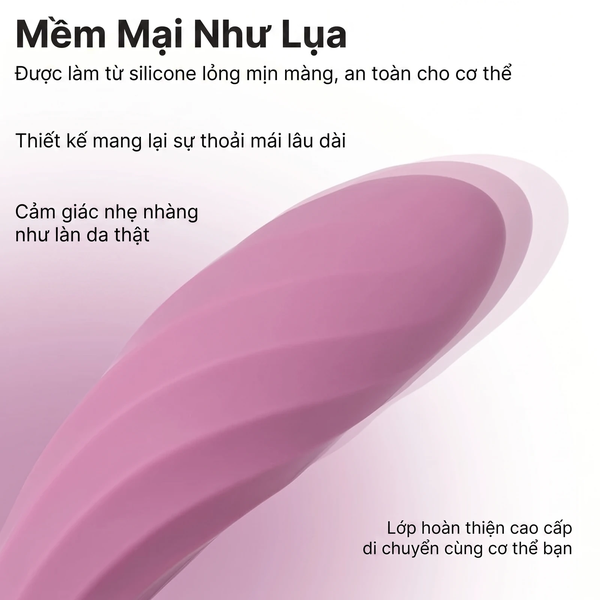Svakom Erica Plus - Máy Rung Đeo Quần Lót, Động Cơ Kép Thụt Điểm G