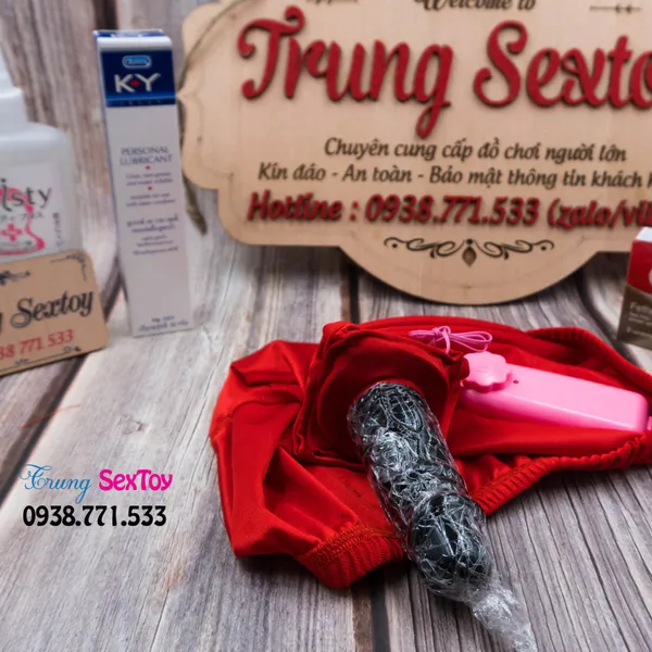 Quần chíp dương vật có rung mang khoái cảm đến mọi lúc mọi nơi