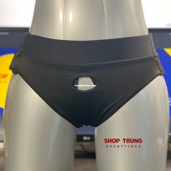 Quần lót gắn dương vật - Gắn được mọi dương vật khác nhau