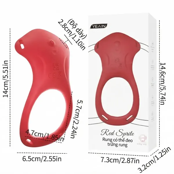 Quần Rung YEAIN Red Sprite Khoái Cảm Bí Mật Trong Tầm Tay Người Ấy, Dù Cách Xa Ngàn Dặm