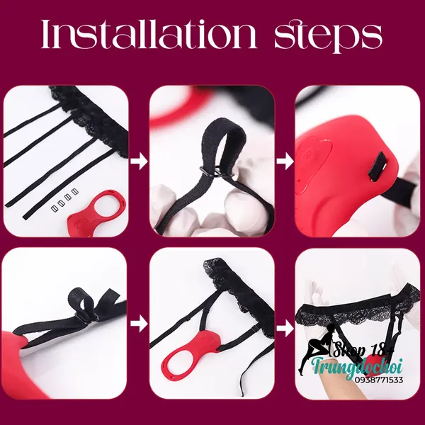 Quần Rung YEAIN Red Sprite Khoái Cảm Bí Mật Trong Tầm Tay Người Ấy, Dù Cách Xa Ngàn Dặm