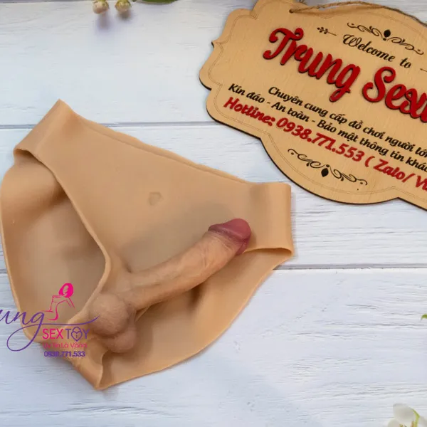 Sextoy Cho Les Khám Phá Dương Vật Giả Liền Quần Silicone Đặc Ruột Tiện Lợi & Cảm Giác Chân Thực
