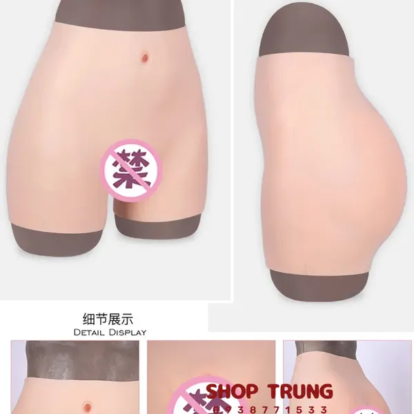 Quần Silicon Định Hình Âm Đạo Giả Giúp Nam Giả Gái (Tucking + Độn Hông)