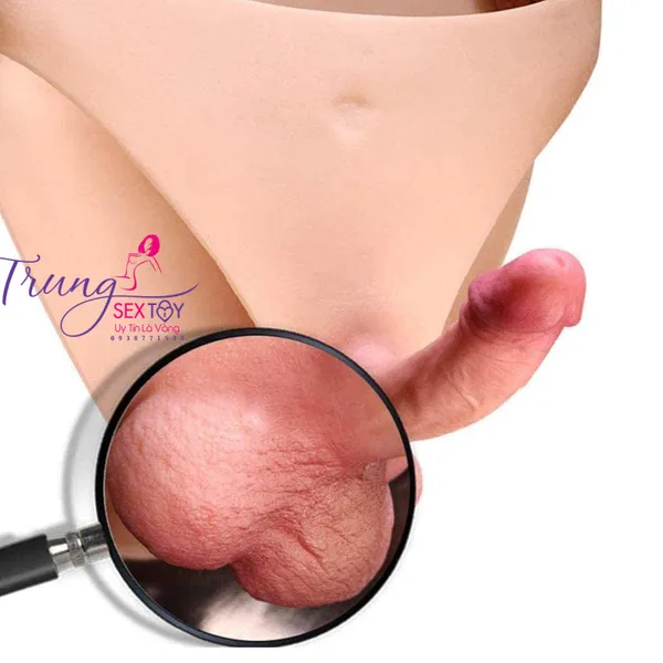 Dương Vật Giả Rỗng Ruột Liền Quần Cao Cấp Hàng Cực Hiếm Nhé