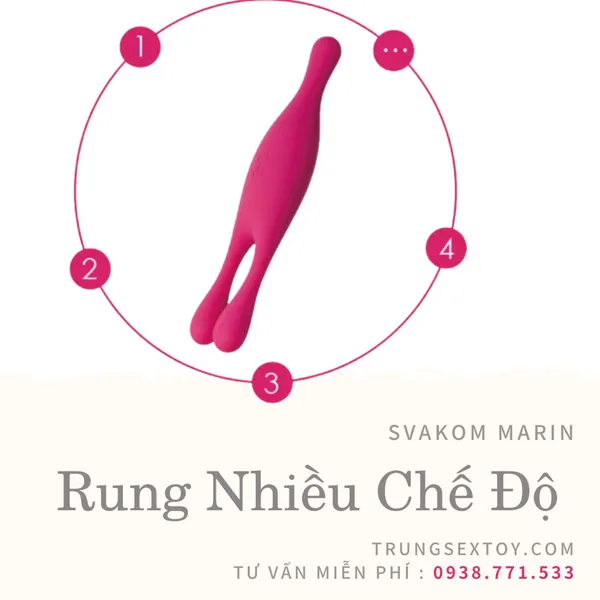 Que rung SVAKOM Marin kích thích điểm G cực phê