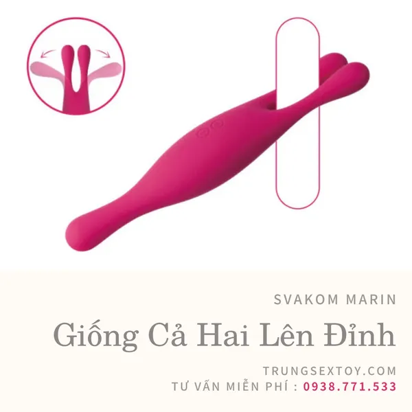 Que rung SVAKOM Marin kích thích điểm G cực phê