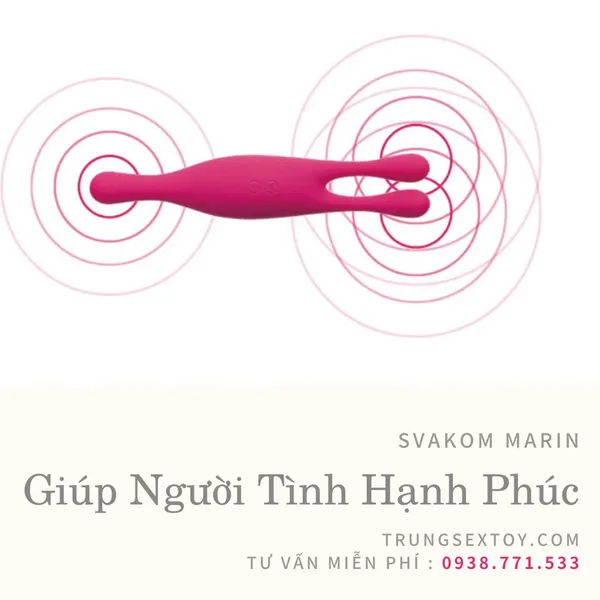 Que rung SVAKOM Marin kích thích điểm G cực phê