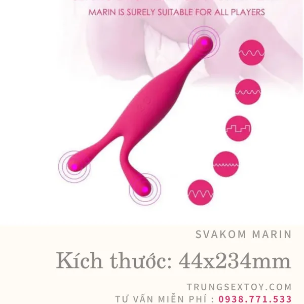 Que rung SVAKOM Marin kích thích điểm G cực phê