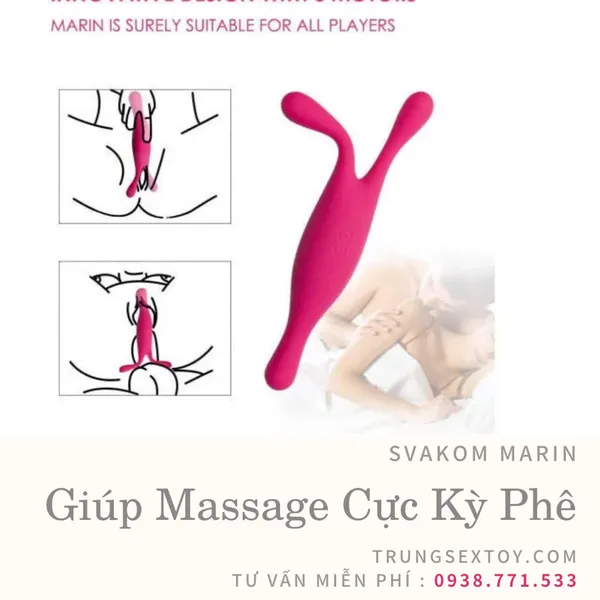 Que rung SVAKOM Marin kích thích điểm G cực phê