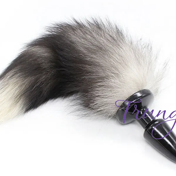 Đuôi chồn silicon mềm có rung