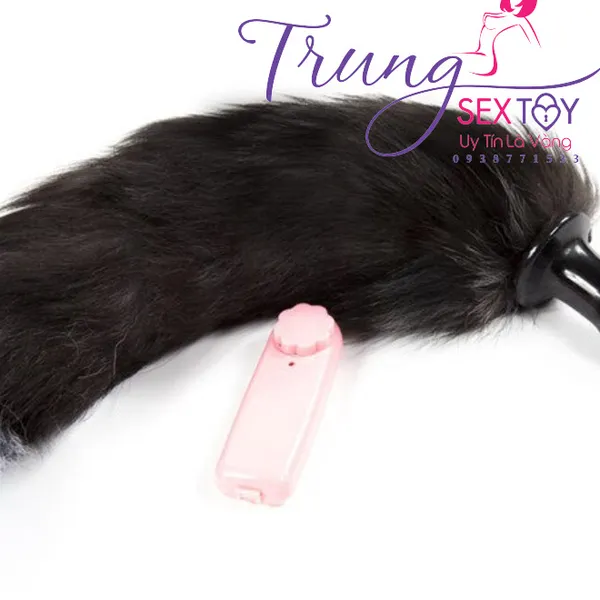 Đuôi chồn silicon mềm có rung