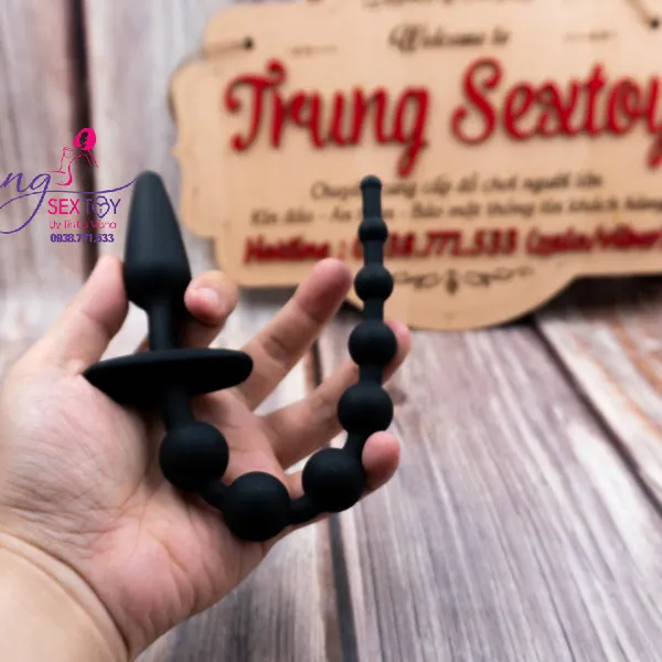 Dụng Cụ Kích Thích Hậu Môn Cầm Tay Hai Đầu Cực Tiện Lợi