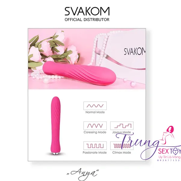 Svakom Anya “rung giật liên hồi” sướng tê cô bé