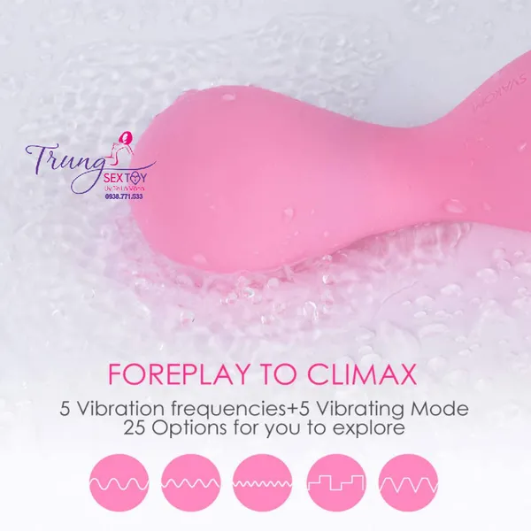 Máy rung âm vật Svakom NYMPH dùng là mê 