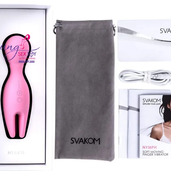 Máy rung âm vật Svakom NYMPH dùng là mê 