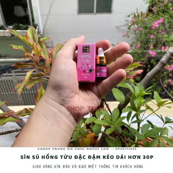 Sìn sú hồng tửu dạng nước đậm đặc dành cho anh em 