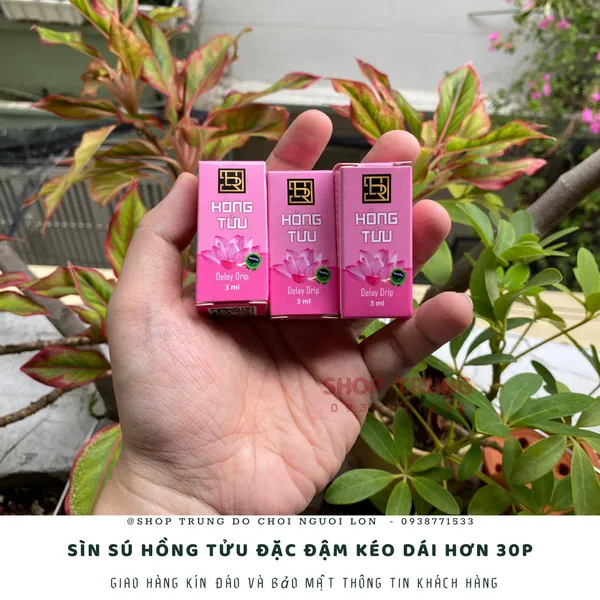 Sìn sú hồng tửu dạng nước đậm đặc dành cho anh em 