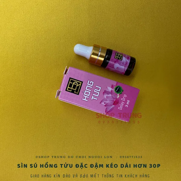 Sìn sú hồng tửu dạng nước đậm đặc dành cho anh em 