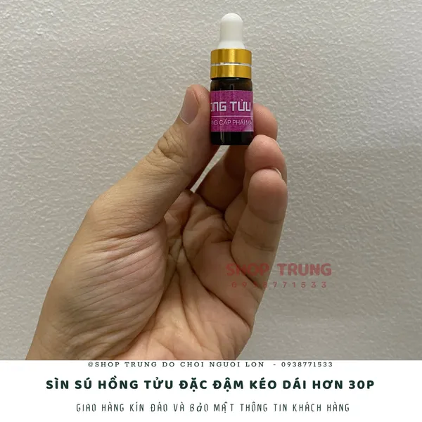 Sìn sú hồng tửu dạng nước đậm đặc dành cho anh em 
