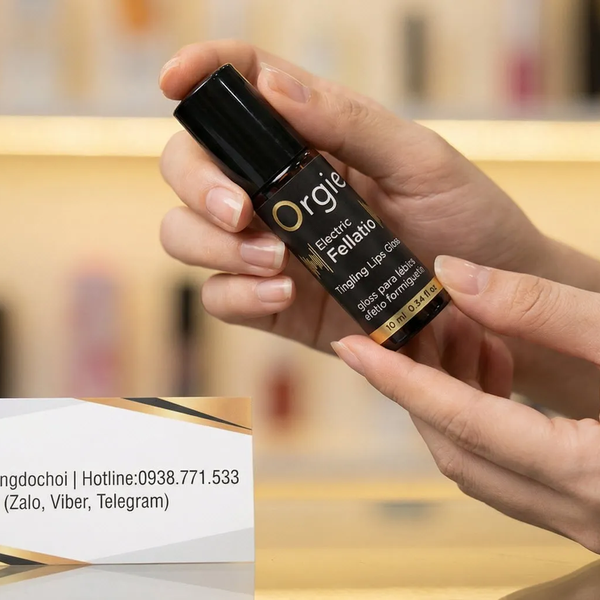 Son Bóng Orgie Electric Fellatio Biến Mỗi Nụ Hôn Và Oral Sex Thành Làn Sóng Rung Điện Trên Môi