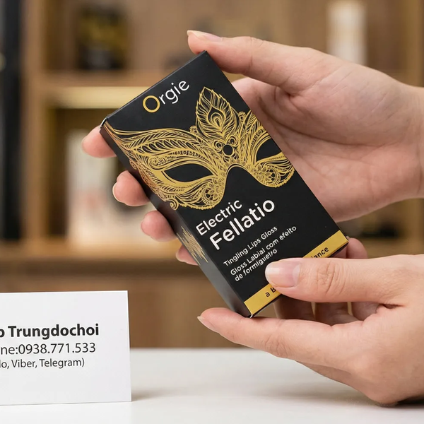 Son Bóng Orgie Electric Fellatio Biến Mỗi Nụ Hôn Và Oral Sex Thành Làn Sóng Rung Điện Trên Môi