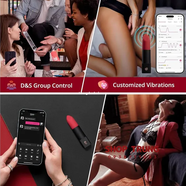 Son Môi Có Rung Exomoon Hàng Chính Hãng Lovense