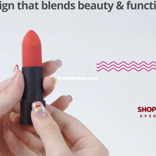 Son Môi Có Rung Exomoon Hàng Chính Hãng Lovense