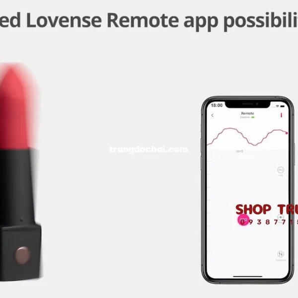 Son Môi Có Rung Exomoon Hàng Chính Hãng Lovense