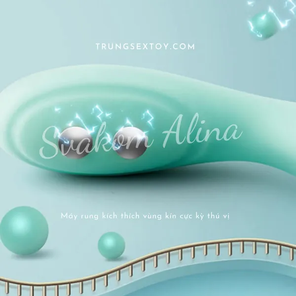 SVAKOM Alina máy rung kích thích khiến chị em phê mê mẩn