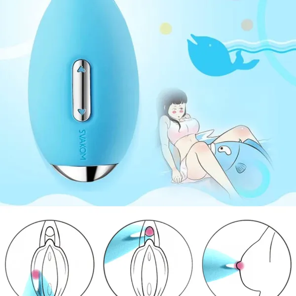  Máy Rung Kích Thích Nhũ Hoa và  m Đạo SVAKOM Cookie và Candy