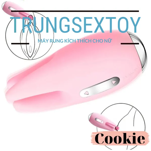  Máy Rung Kích Thích Nhũ Hoa và  m Đạo SVAKOM Cookie và Candy
