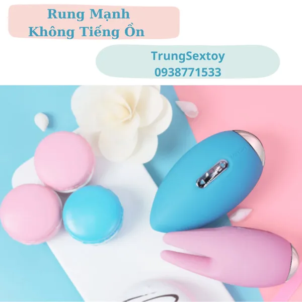  Máy Rung Kích Thích Nhũ Hoa và  m Đạo SVAKOM Cookie và Candy