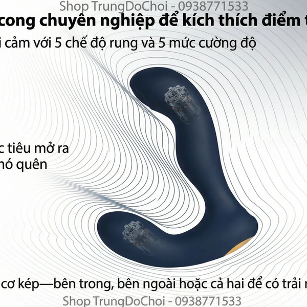 SVAKOM Iker Neo Máy Massage Tuyến Tiền Liệt Rung Xung Động, Kết Nối App