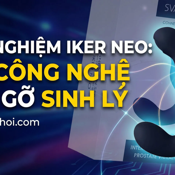 SVAKOM Iker Neo Máy Massage Tuyến Tiền Liệt Rung Xung Động, Kết Nối App