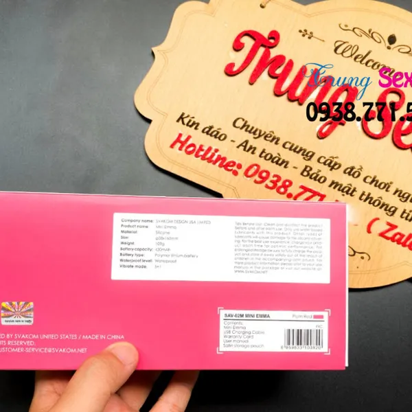 Svakom Mini Emma thủ dâm và lên đỉnh cực khoái