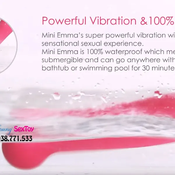 Svakom Mini Emma thủ dâm và lên đỉnh cực khoái