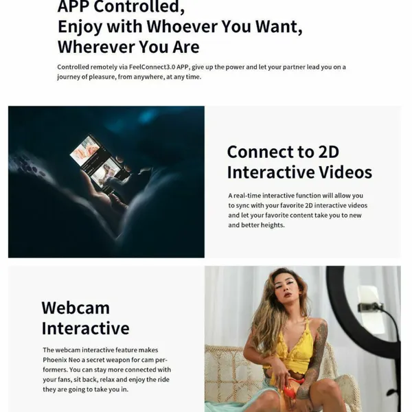 Tại sao không trải nghiệm với Svakom PHOENIX NEO?