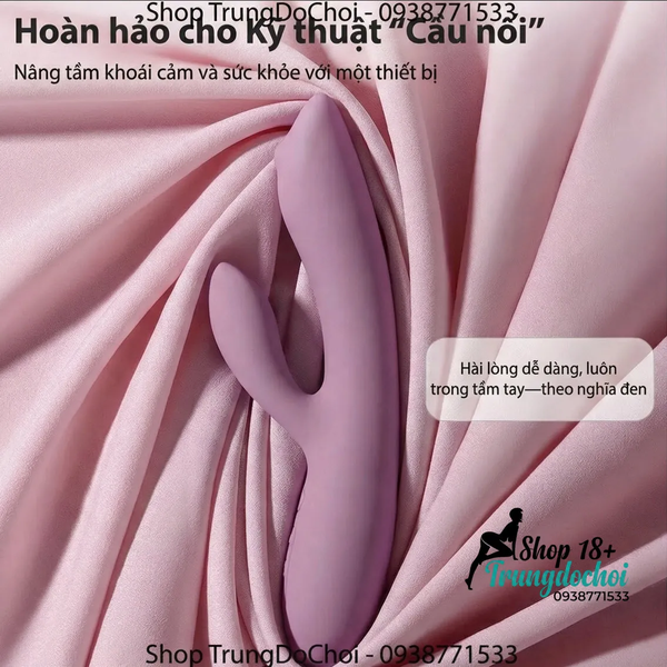 Svakom Trysta Neo Máy Rung Thỏ Bi Lăn Kích Thích Điểm G & Âm Vật Cùng Lúc