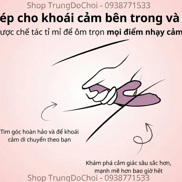 Svakom Trysta Neo Máy Rung Thỏ Bi Lăn Kích Thích Điểm G & Âm Vật Cùng Lúc